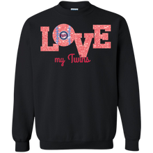 Load image into Gallery viewer, Glitter Love For Minnesota Twins Fans Sweatshirt