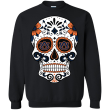 Load image into Gallery viewer, Auburn Tigers Sugar Skull Sweatshirt