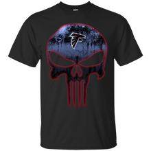 Load image into Gallery viewer, Atlanta Falcons Football The Punisher Skull T - Shirt For Men