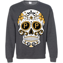 Load image into Gallery viewer, Pittsburgh Pirates Sugar Skull Sweatshirt