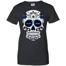 Load image into Gallery viewer, Memphis Tigers Sugar Skull T-Shirt For Women