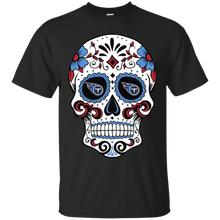 Load image into Gallery viewer, Tennessee Titans Sugar Skull T - Shirt For Men