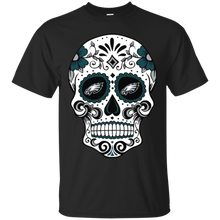 Load image into Gallery viewer, Philadelphia Eagles Sugar Skull T - Shirt For Men