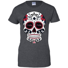 Load image into Gallery viewer, Atlanta Braves Sugar Skull T-Shirt For Women