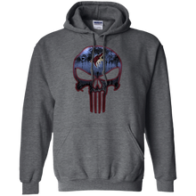 Load image into Gallery viewer, Arizona Coyotes Hockey The Punisher Skull Hoodie Shirt