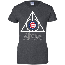 Load image into Gallery viewer, Deathly Hallows For Chicago Cubs And Harry Potter Fans T-Shirt For Women