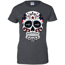 Load image into Gallery viewer, Washington Capitals Sugar Skull T-Shirt For Women