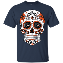 Load image into Gallery viewer, Philadelphia Flyers Sugar Skull T - Shirt For Men