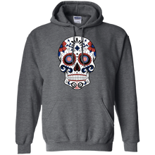 Load image into Gallery viewer, Chicago Cubs Sugar Skull Hoodie Shirt