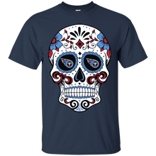 Load image into Gallery viewer, Tennessee Titans Sugar Skull T - Shirt For Men