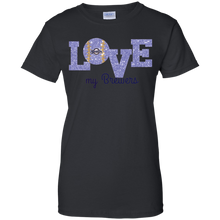 Load image into Gallery viewer, Glitter Love For Milwaukee Brewers Fans T-Shirt For Women