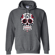 Load image into Gallery viewer, Atlanta Braves Sugar Skull Hoodie Shirt