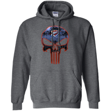 Load image into Gallery viewer, Oklahoma City Thunder Basketball The Punisher Skull Hoodie Shirt