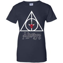 Load image into Gallery viewer, Deathly Hallows For Chicago Bulls And Harry Potter Fans T-Shirt For Women
