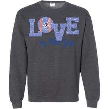 Load image into Gallery viewer, Glitter Love For Toronto Blue Jays Fans Sweatshirt
