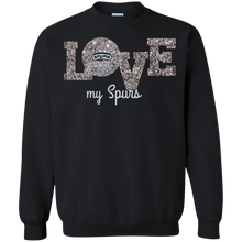 Load image into Gallery viewer, Glitter Love For San Antonio Spurs Fans Sweatshirt