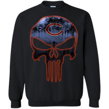 Load image into Gallery viewer, Chicago Bears Football The Punisher Skull Sweatshirt