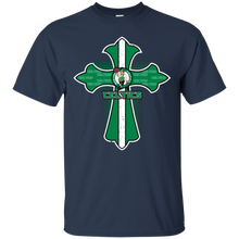 Load image into Gallery viewer, Cross Shirt For Jesus And Boston Celtics Fans T - Shirt For Men